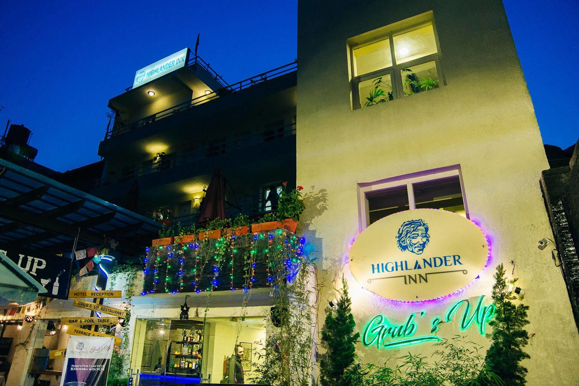 Hotel Highlander, Thamel Katmandu Kültér fotó